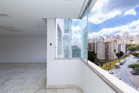 VARANDA de apartamento para alugar com 4 quartos, 180m² em Santa Lúcia, Belo Horizonte
