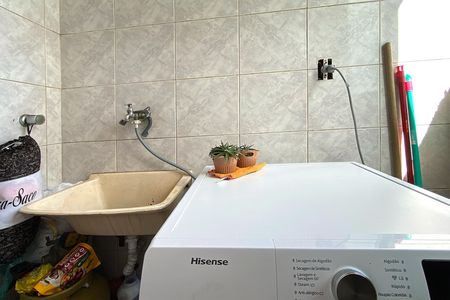 Área de Serviço de apartamento à venda com 3 quartos, 60m² em Bairro da Glória, Contagem