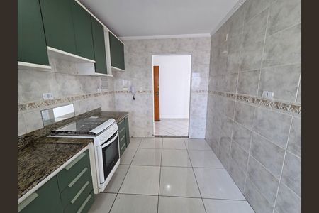 Cozinha de apartamento para alugar com 1 quarto, 54m² em Aviação, Praia Grande