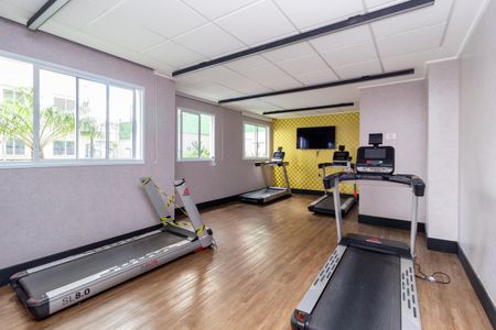 Apartamento para alugar com 38m², 2 quartos e sem vaga Apartamento para alugar com 38m², 2 quartos e sem vagaAcademia