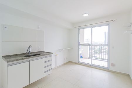Sala/Cozinha de apartamento para alugar com 2 quartos, 38m² em Jardim Caravelas, São Paulo