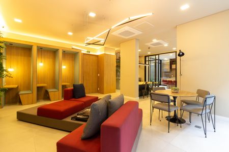 Apartamento à venda com 25m², 1 quarto e sem vagaÁrea comum - Salão de festas