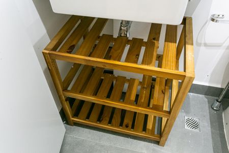 Studio para alugar com 24m², 1 quarto e sem vaga Studio para alugar com 24m², 1 quarto e sem vagaBanheiro