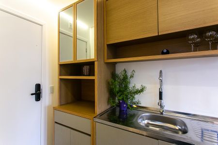 Studio para alugar com 24m², 1 quarto e sem vaga Studio para alugar com 24m², 1 quarto e sem vagaCozinha