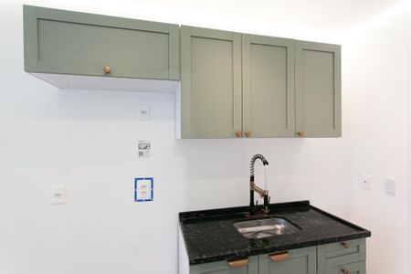 Studio para alugar com 25m², 1 quarto e sem vagaCozinha