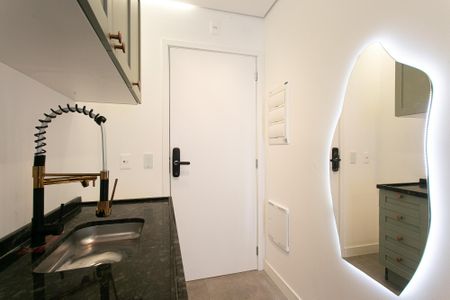 Studio para alugar com 25m², 1 quarto e sem vagaCozinha