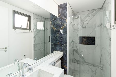 Apartamento para alugar com 68m², 1 quarto e 1 vaga Apartamento para alugar com 68m², 1 quarto e 1 vagaBanheiro da Suíte