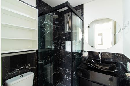 Apartamento para alugar com 68m², 1 quarto e 1 vaga Apartamento para alugar com 68m², 1 quarto e 1 vagaBanheiro social