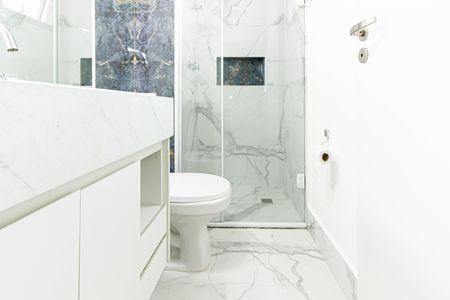 Apartamento para alugar com 68m², 1 quarto e 1 vaga Apartamento para alugar com 68m², 1 quarto e 1 vagaBanheiro da Suíte