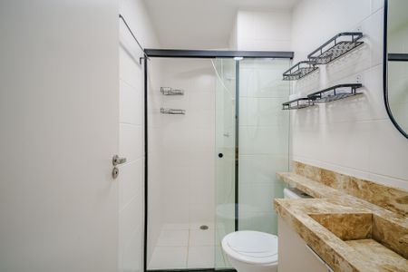 Studio para alugar com 34m², 1 quarto e sem vagaBanheiro