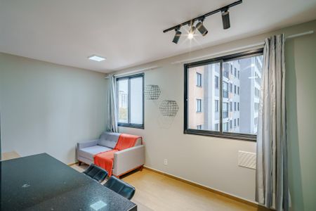Studio para alugar com 34m², 1 quarto e sem vagaSala