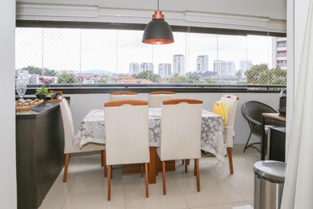 Varanda da Sala de apartamento à venda com 3 quartos, 91m² em Vila Anastácio, São Paulo