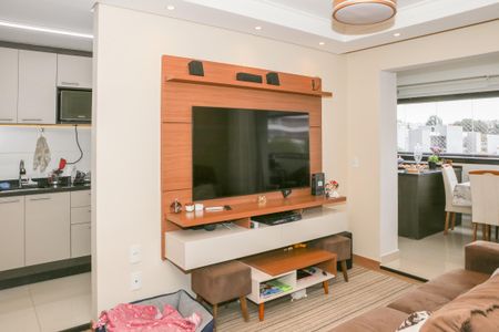 Sala de apartamento à venda com 3 quartos, 91m² em Vila Anastácio, São Paulo