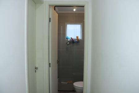 Casa de condomínio para alugar com 118m², 3 quartos e 2 vagasBanheiro Social