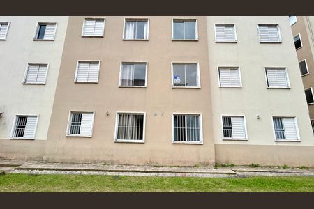 Apartamento para alugar com 46m², 2 quartos e 1 vagaPlaca instalada na fachada do imóvel 