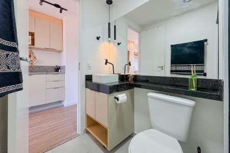 Studio à venda com 27m², 1 quarto e sem vagaBanheiro Social