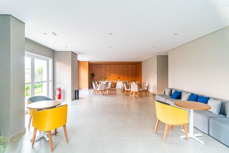 Apartamento para alugar com 44m², 2 quartos e 1 vagaÁrea comum - Salão de festas