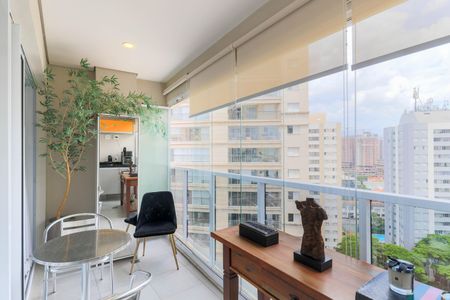 Varanda de apartamento para alugar com 1 quarto, 55m² em Vila Gertrudes, São Paulo