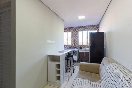 Sala de apartamento para alugar com 1 quarto, 32m² em Vila Augusta, Guarulhos