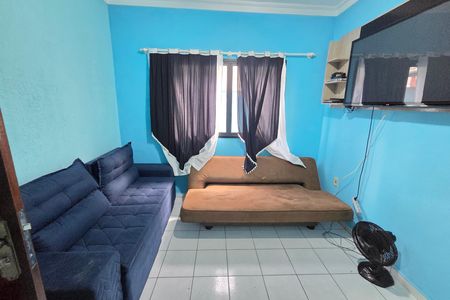 Sala de apartamento para alugar com 1 quarto, 68m² em Aviação, Praia Grande