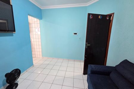Sala de apartamento para alugar com 1 quarto, 68m² em Aviação, Praia Grande