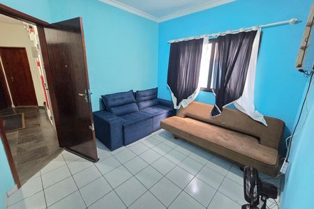 Sala de apartamento para alugar com 1 quarto, 68m² em Aviação, Praia Grande