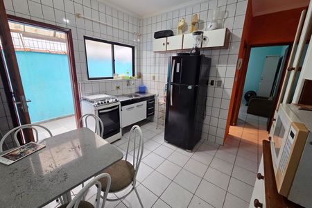 Cozinha de apartamento para alugar com 1 quarto, 68m² em Aviação, Praia Grande