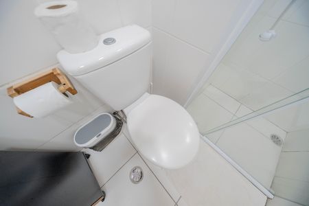 Banheiro de kitnet/studio para alugar com 1 quarto, 25m² em Centro Histórico de São Paulo, São Paulo