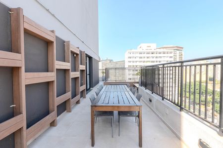 Área comum de kitnet/studio para alugar com 1 quarto, 25m² em Centro Histórico de São Paulo, São Paulo