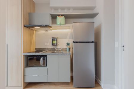 Studio para alugar com 25m², 1 quarto e sem vagaCozinha