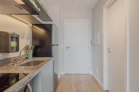Studio para alugar com 25m², 1 quarto e sem vagaCozinha