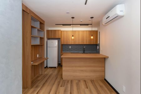 Studio à venda com 34m², 1 quarto e sem vagaSala