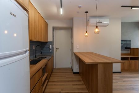 Studio à venda com 34m², 1 quarto e sem vagaCozinha 