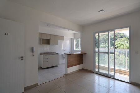 Sala de apartamento para alugar com 2 quartos, 55m² em Tortuga, Guarujá