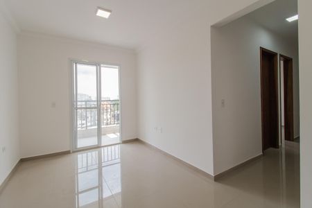 Sala de apartamento para alugar com 2 quartos, 54m² em Jardim Haydee, Mauá