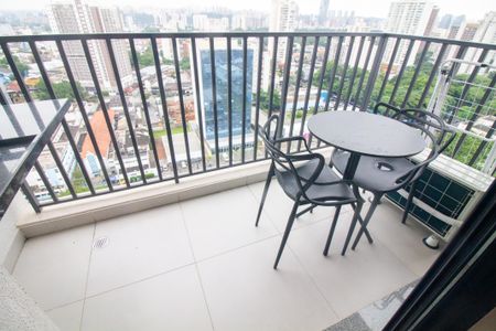 Studio à venda com 23m², 1 quarto e sem vagaVaranda