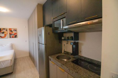 Studio à venda com 23m², 1 quarto e sem vagaCozinha