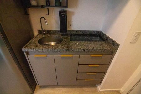 Studio à venda com 23m², 1 quarto e sem vagaCozinha - Armários