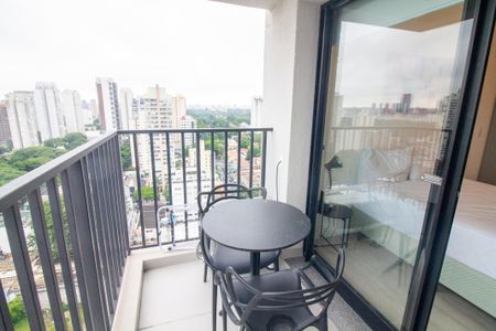 Studio à venda com 23m², 1 quarto e sem vagaVaranda