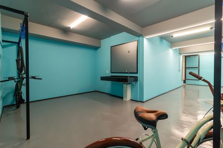 Studio para alugar com 31m², 1 quarto e sem vaga Studio para alugar com 31m², 1 quarto e sem vagaÁrea comum - Bicicletario