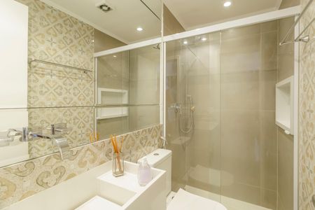 Apartamento para alugar com 130m², 2 quartos e 2 vagasBanheiro Social