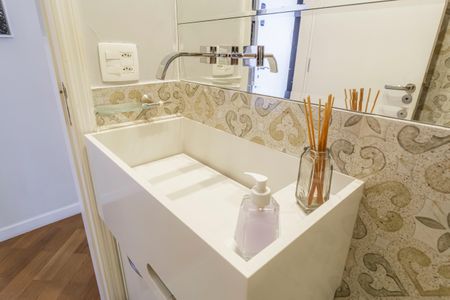 Apartamento para alugar com 130m², 2 quartos e 2 vagasBanheiro Social