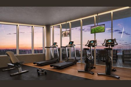 Apartamento à venda com 52m², 2 quartos e 1 vaga Apartamento à venda com 52m², 2 quartos e 1 vagaÁrea comum - Academia