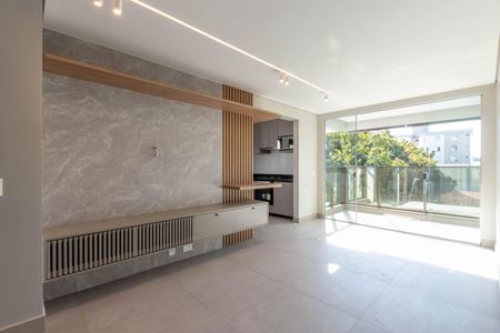 Sala de apartamento à venda com 3 quartos, 82m² em Anchieta, Belo Horizonte