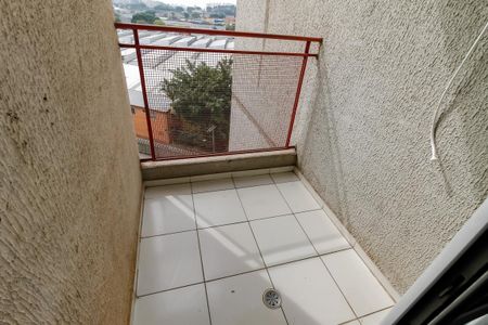 Varanda da Sala de apartamento para alugar com 3 quartos, 64m² em Jardim Salete, Taboão da Serra