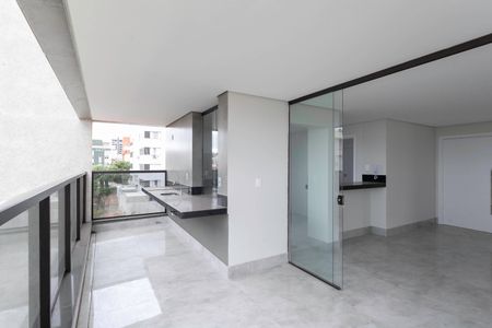 Varanda da sala de apartamento à venda com 4 quartos, 161m² em Castelo, Belo Horizonte