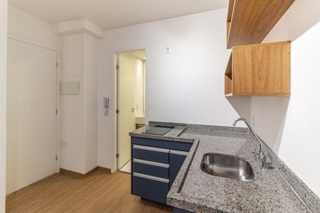 Cozinha de kitnet/studio à venda com 1 quarto, 26m² em Vila Buarque, São Paulo