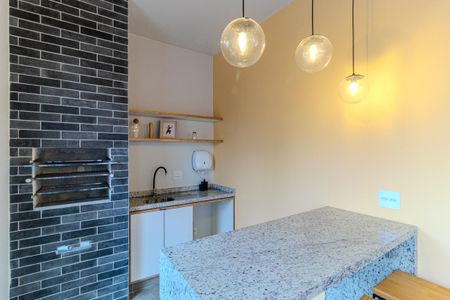 Studio para alugar com 26m², 1 quarto e sem vagaChurrasqueira