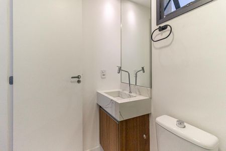 Studio para alugar com 26m², 1 quarto e sem vaga Studio para alugar com 26m², 1 quarto e sem vagaBanheiro