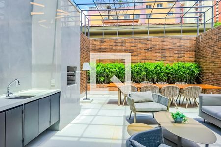 Studio para alugar com 29m², 1 quarto e sem vagaÁrea comum - Churrasqueira